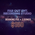 Booking Fee* $25 + 3 Songs $150