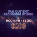 Booking Fee* $25 + 5 Songs $200