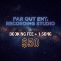 Booking Fee* $25 + 1 Song $50